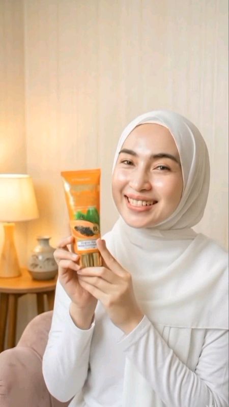 Bantu samarkan flek hitam #kormesicpapaya #wajahbersih #wajahcerah #skinglow