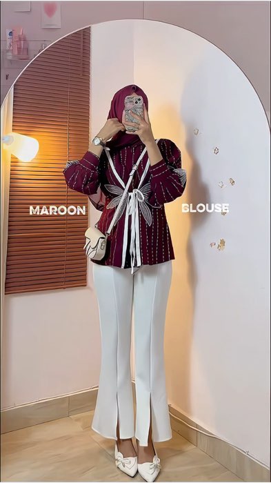 #blousebordir #atasanwanita #blouserayon #blousekorea #shopeevideo #ShopeeCOD