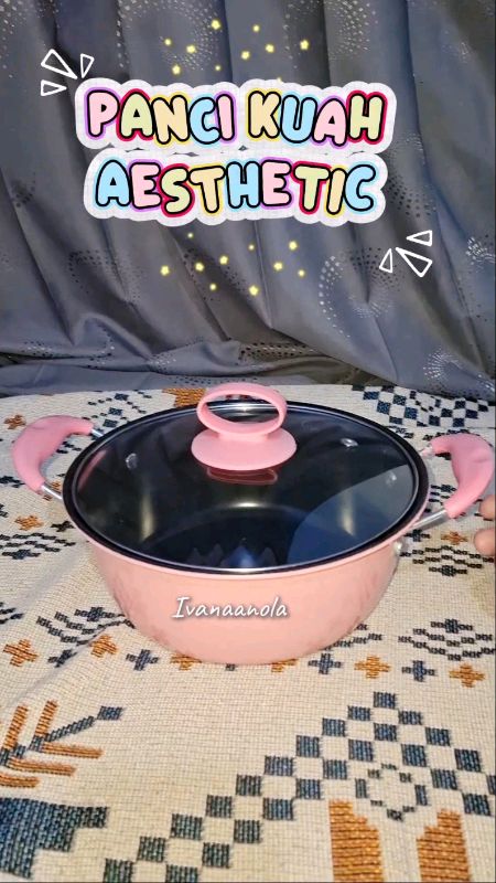 Panci Kuah Aesthetic #pancimurah #ShopeeCOD #panciaesthetic #ShopeeVideoCreator #rekomendasishopee #pancilistrikserbaguna #SpillBawaBerkah