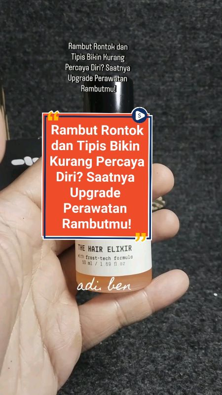Formen hair serum #FormenTheElixsir #GratisOngkirRP0 #PromoNonStop #SpillBawaBerkah