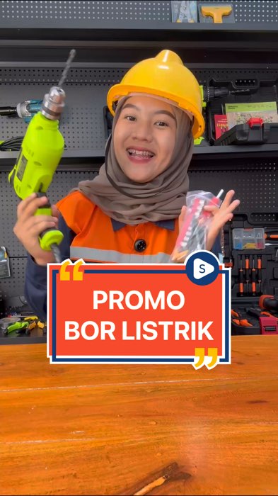 Promo bor listrik#promomurah #promoshopee #PromoNonStop #borlistrikserbaguna #borlistrikmurah #borlistrikmodern #BorListrikMurahBerkualitas #promo
