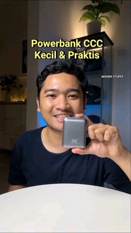 Powerbank CCC Super Praktis #powerbankmini #powerbankfastcharging #RacunShopee #SpillBawaBerkah #Diskon50Persen #Cashback40Persen #Cashback50RB