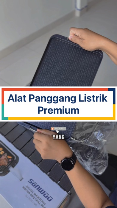 Alat Panggang Listrik Premium#RacunShopee#GratisOngkirRP0#ViralDiShopeeVideo#shopeevideo#fyp#viral#ShopeeLook#ShopeeCOD#RacunShopee#shopeevideo