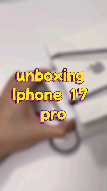 review iphone 17 pro #unboxing #SpillRacunShopee #iphone17Pro