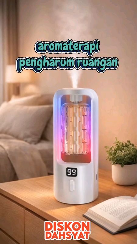 aromaterapi pengharum ruangan 5 mode. #aromaterapi #aromatherapy #pewangiruangan #ShopeeLook #ViralDiShopeeVideo #ShopeeLook #GakNyeselBeliIni