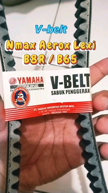 #vanbeltnmax #vanbeltb8r #vanbeltNmaxAeroxLexi #original #RacunShopee #yamahagenuineparts #fyp #ViralDiShopeeVideo