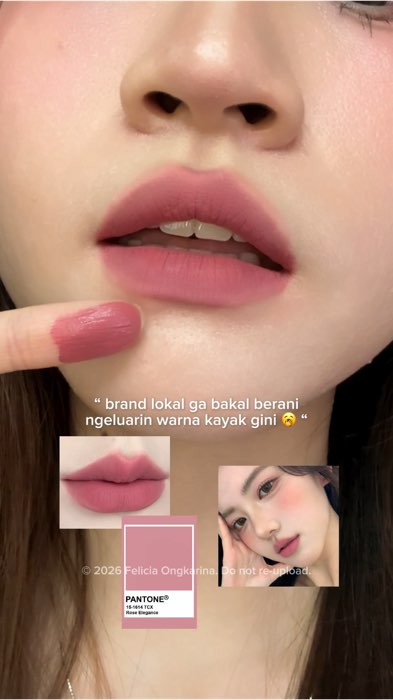Pendatang baru brand lokal nih 💘 #RacunShopee #glamera #lipcream #lipmatte #lipmatteviral #blurrylips #glameralipcream #mattelipcream #racunlippies