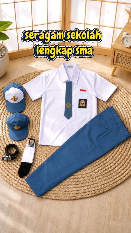 #seragamsekolah #seragam #seragamsma #seragamsekolahsma #sma #ShopeeFashionHaul #RacunShopee #SpillBawaBerkah #bajusekolah #bajusekolahmurah #bajusma