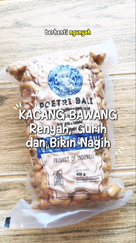 #poetribali #poetribalikacang #poetribalikacangbawang #poetrikacangbali #kacangbali #RacunShopee #RacunShopeeCheck #SpillRacunShopee #shopeevideo