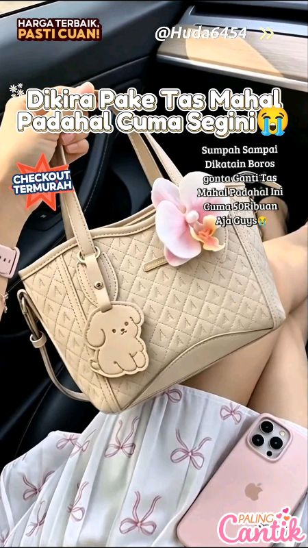 Tas Wanita Lucu🥰#taswanita#tasselempang#handbag#tasselempangwanita#fashionwanita#ShopeeFashionHaul#RacunShopee#GratisOngkirRP0#Diskon50Persen#viral