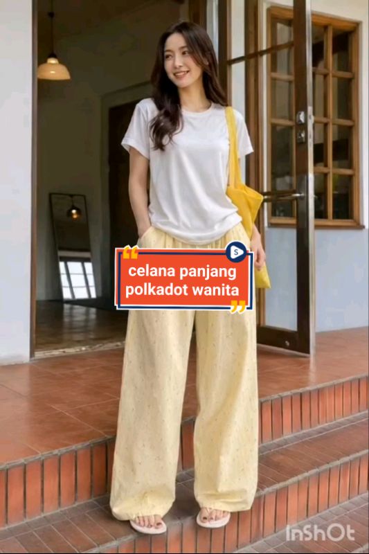 celana panjang polkadot wanita #racunshopeemurah #ShopeeCOD #celanapanjangpolkadotwanita#celanapolkadotwanitaterbaru #OngkirRP0Semua #videoshopee #sho