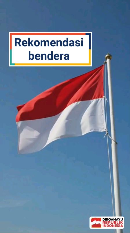 Bendera Merah Putih kain katun tebal #RacunShopee #DiskonRacunShopee #GakNyeselBeliIni #ViraldiShopeeVideo #viral
