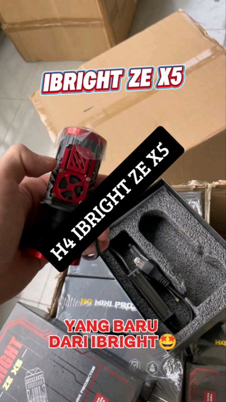 Ibright ZE X5, Lampu H4 terbaru dari ibright. #ibright #ibrightzex5 #lampuh4ibright #RacunShopee #RacunShopeeCheck