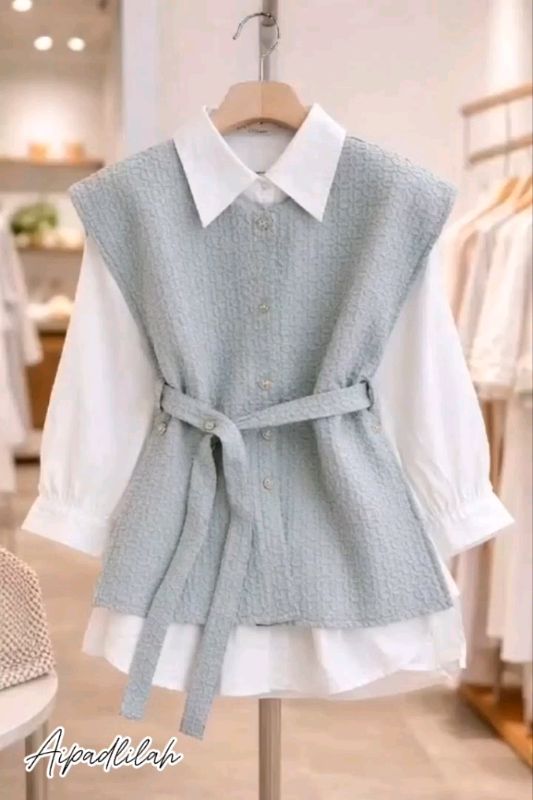outfit anti gagal buat para ciwi ciwi😍#gajiansale #RacunShopee #atasanwanita #vest #vestset #outer #atasanset #atasan