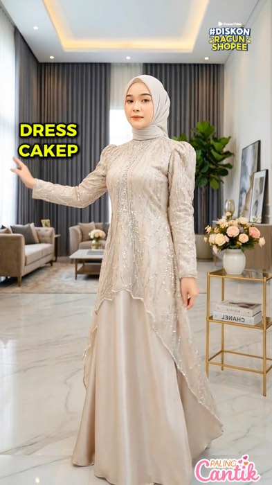 Dress Gamis brokat wanita #dresswanita #gamis #dressbrokat #gamisbrokat