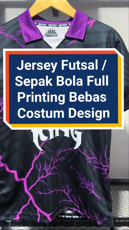 Jersey Futsal / Sepak Bola Full Printing Bebas Costum Design#CODinApa #jerseyfutsal #DiskonRacunShopee #RacunShopeeCheck #ViralDiShopeeVideo