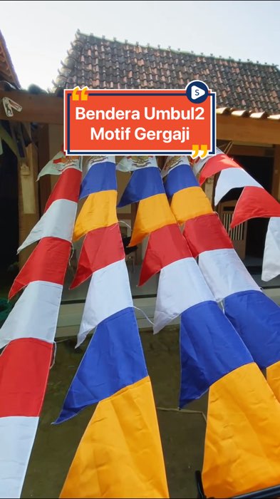 Harga satuan & kodian #benderagergaji #umbulumbul17agustus #benderaumbulumbul #benderamerahputih #GratisOngkirRP0