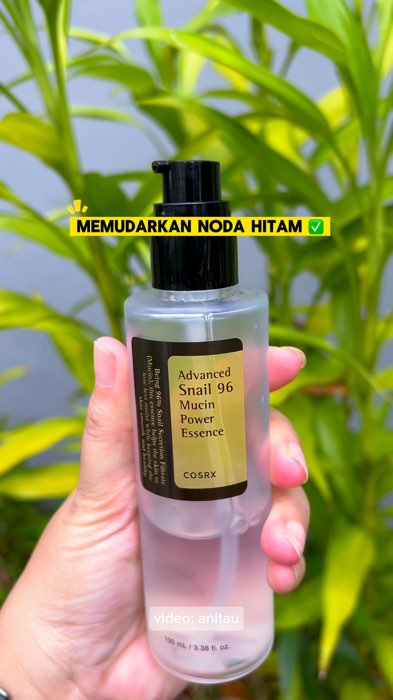 COSRX Power Essence #antiaging #cosrxantiaging #cosrxantipenuaan #cosrxpoweressence #snailmucin
