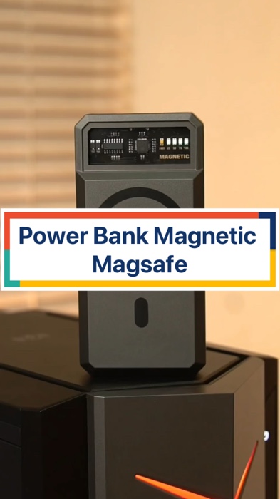 Power Bank Magnetic Magsafe#RacunShopee#GratisOngkirRP0#ViralDiShopeeVideo#shopeevideo#fyp#viral#ShopeeLook#ShopeeCOD#RacunShopee#shopeevideo