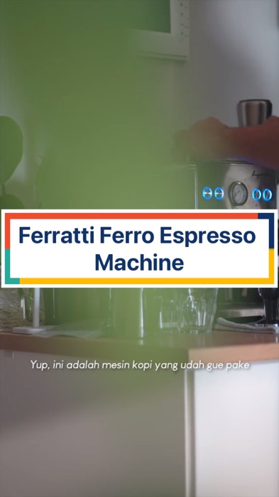 Ferratti Ferro Espresso Machine#RacunShopee#GratisOngkirRP0#ViralDiShopeeVideo#shopeevideo#fyp#viral#ShopeeLook#ShopeeCOD#RacunShopee#shopeevideo