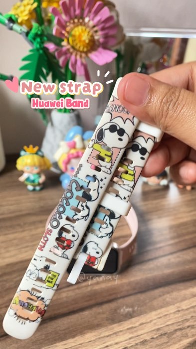 Strap lucu ✨ #huaweiband9 #strap #jamtangan #smartwatch #RacunShopee #SpillBawaBerkah #BeliDiShopeeVideo