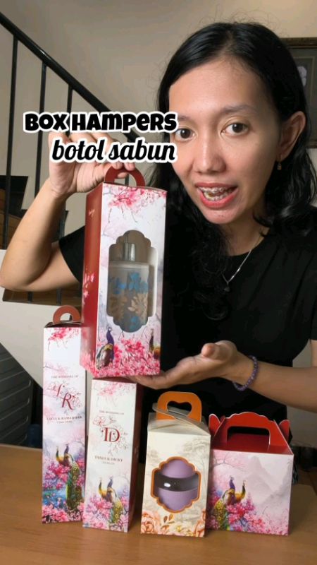 Box sabun pump #boxsouvenir #souvenirbotolsabun #RacunShopee #SpillBawaBerkah