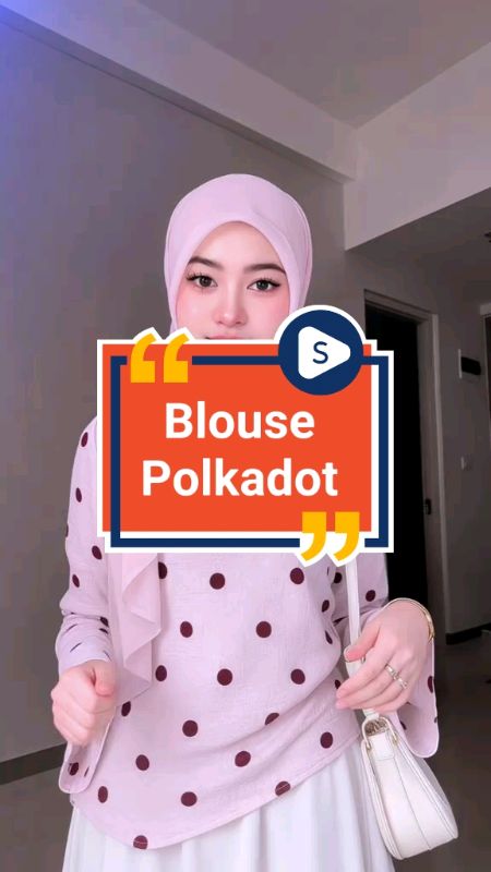Blouse Polkadot #Diskon50Persen #RacunShopee #ShopeeCOD #SpillRacunShopee #ShopeeBeautyHaul #ShopeeFashionHaul #GratisOngkirRP0 #blouse #polkadotdress