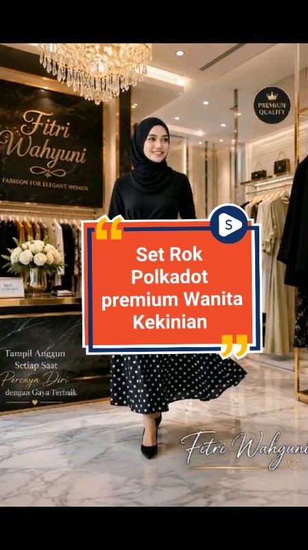 #SetRokPolkaMuslimPremium#BajuMuslimWanitaElegan#RacunShopeeCantik #DiskonRacunShopee #ViralDiShopeeVideo #OOTDFashionShopee #SpillBawaBerkah