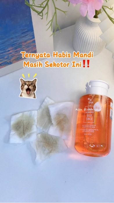 Cerahin lipatan kulit yg gelap✨ #SpillRacunShopee #PromoNonStop #GakNyeselBeliIni #OngkirRP0 #bodytonersyb #bodyexfoliator #bodyscrub