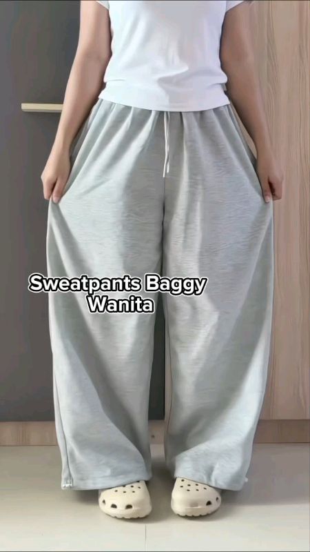 Loose Sweatpants baggy wanita #loosepants #baggypants #sweatpants #celanawanita #celanamurah #celanawanitamurah #RacunShopee #ShopeeCOD #ShopeeLook