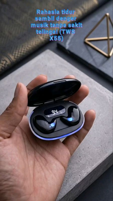 Rahasia tidur sambil denger musik tanpa sakit telinga! (TWS X55)