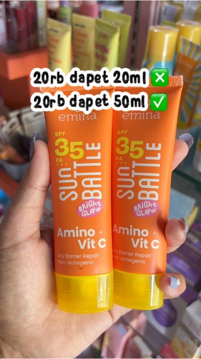 #EminaSunbattle #EminaSunscreen #RacunShopee #ShopeeBeautyHaul #RacunShopeeCheck #TermurahDiShopee #ViralDiShopeeVideo