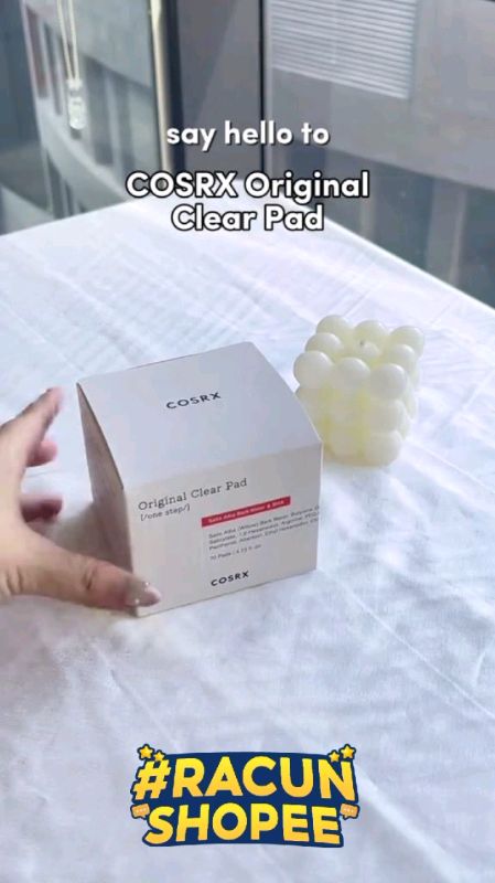 COSRX One Step Original Clear Pads Skin Care - Toner Pads Untuk Kulit Berminyak (70 Pads)#PromoNonStop #ShopeeCOD #GratisOngkirRP0