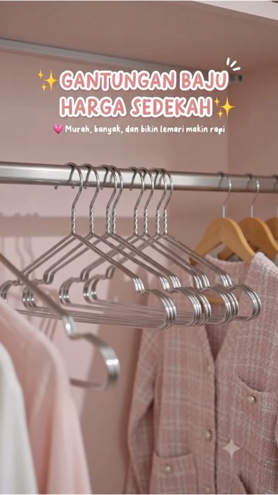 Gantungan baju murah #hangerbaju #gantunganbaju #spillbawaberkah #racunshopee #ShopeeLook
