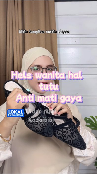 Hels hak tahu bikin nyaman di kaki #SpillBawaBerkah #shopeevideo #BadaiTapiBudget #divesshoes #sepatiwanita #helswanita