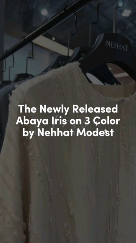 New released #nehhatmodest #nehhatabaya #nehhatnuvel #newlaunch #OOTDFashionShopee #DiskonRacunShopee #ViralDiShopeeVideo #SpillRacunShopee #fyp