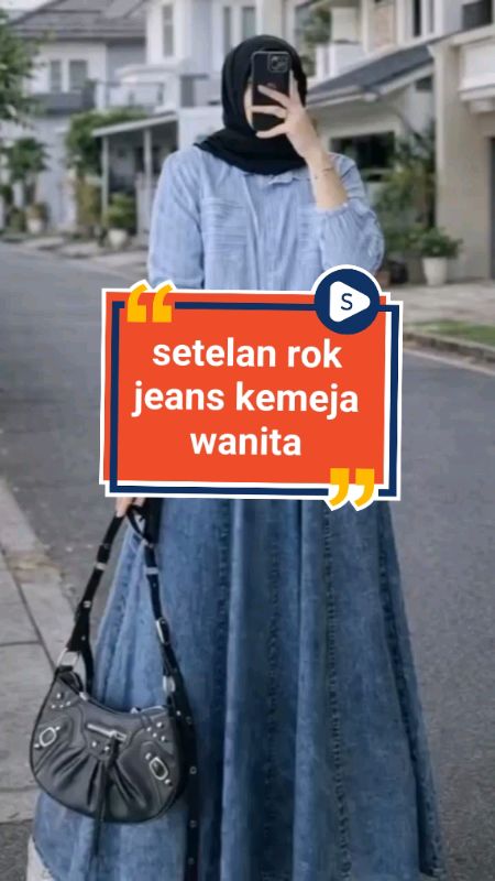 setelan rok jeans kemeja wanita #SpillRacunShopee #spilbawaberkahalhamdulillah #vidioshopeeviral #shoppeevideo #SpillRacunShopeeHaul #bismillahfyp