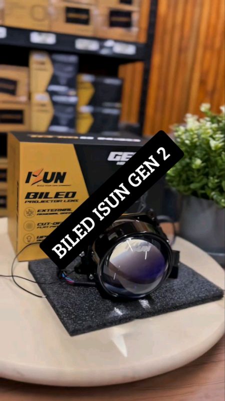 ISUN Gen 2, Biled dari Isun. #RacunShopee #biledprojector #biledisungen2 #biledterangdanberkualitas