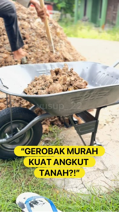 #RacunShopee #GakNyeselBelilni #gerobaksorong #gerobakdorong #gerobakdorongpasir #gerobaksorong3s
