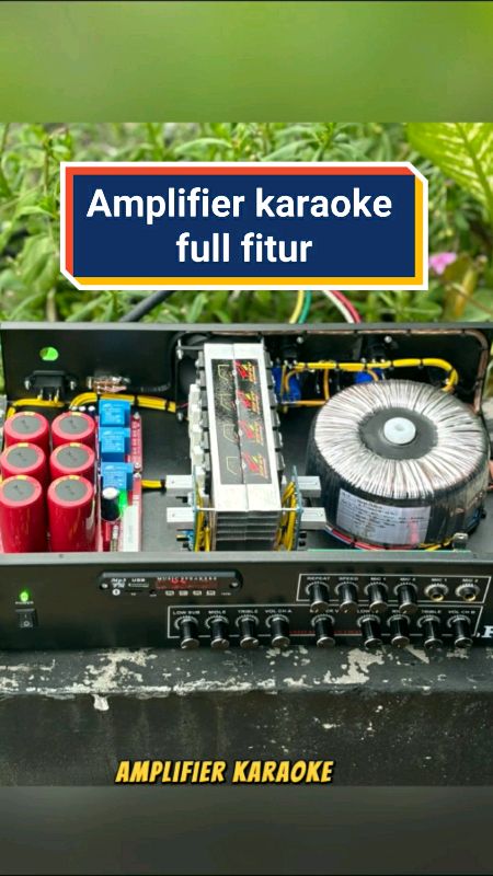 amplifier karaoke fitur super lengkap #ShopeeLook #shopeevideofeed #SpillRacunShopee #poweramplifierkaraoke #amplifierkaraoke #poweramplifier