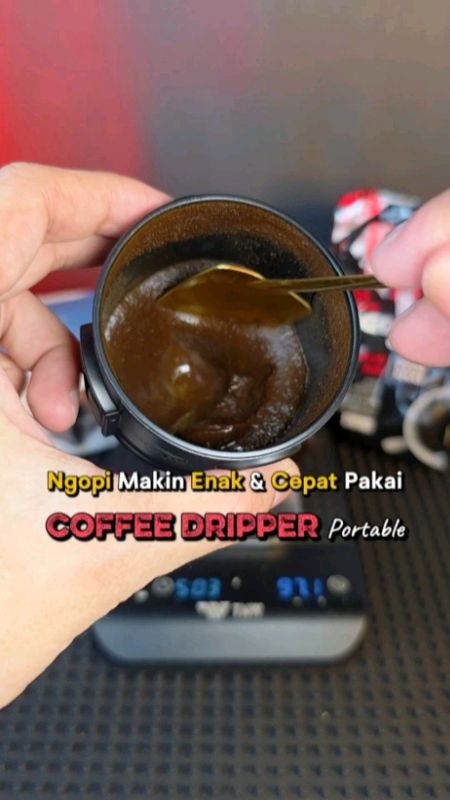 Coffee Dripper V60 Portable #coffeedripper #coffeemaker #alatkopi #manualbrew #kopihitam #kopitubruk #v60coffee #v60dripper #V60Filter #v60portable