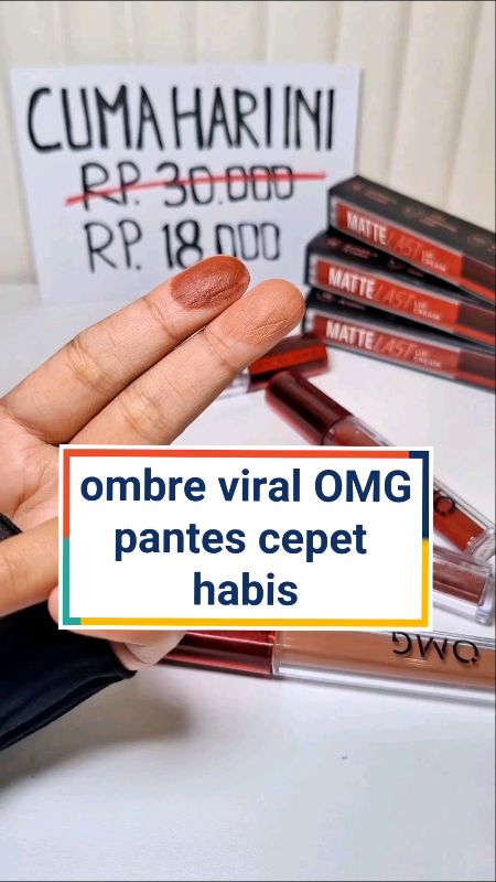 #RacunShopee #SpillRacunShopee #ViralDiShopeeVideo #BadaiTapiBudget #lipstikviral #lipcreammurah #lipcreamomg #OMGombrelips #omglipcream #omgbeauty