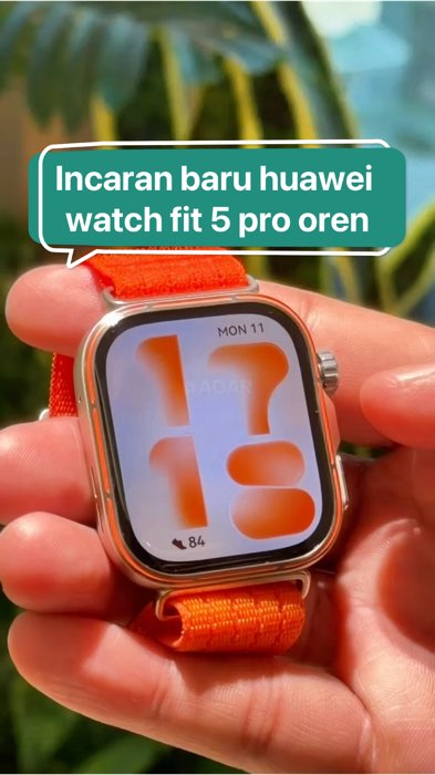 Incaran baru huawei watch fit 5 pro oren #huaweiwatchfit5 #huawei #smartwatch #GratisOngkirRP0 #PromoNonStop #SpillBawaBerkah #ViralDiShopeeVideo