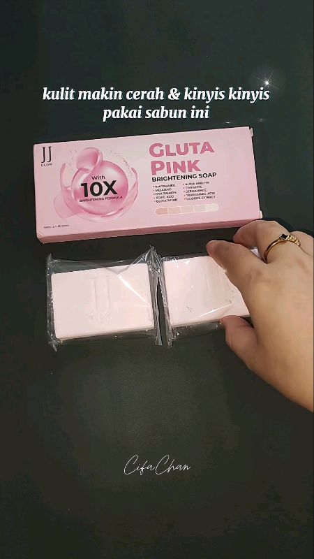 sabun gluta pink, mencerahkan, meratakan warna kulit, menyamarkan noda gelap #glutapinksoap #jjglowgluta #jjglowglutapink #glutapinkjjglow #glutapink