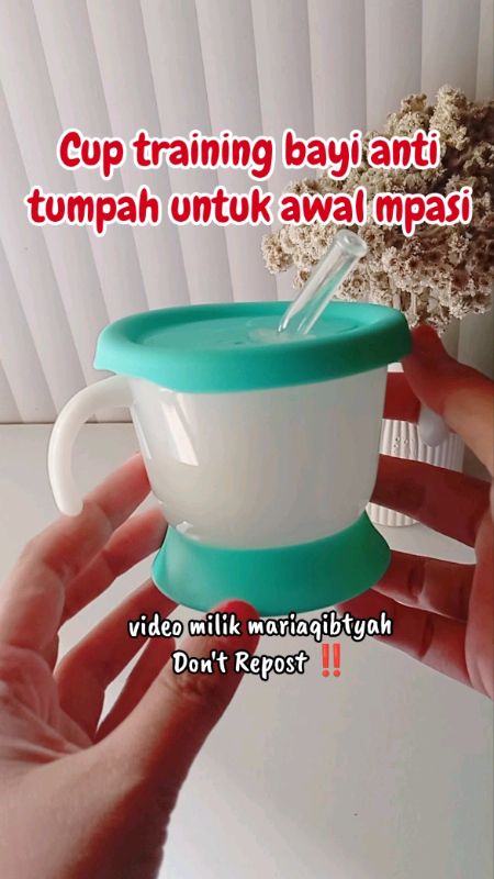training cup untuk bayi awal MPASI #trainingcup #cuptrainingantitumpah  #SpillBawaBerkah #GakNyeselBelilni #GratisOngkirRPO #ShopeeCOD