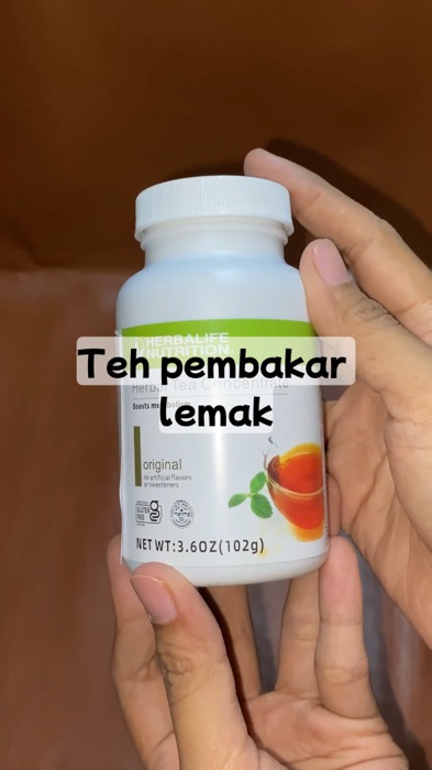 Teh pembakar lemak #tehpembakarlemak #tehdiet #herbalife