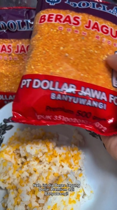 Masih bingung cari pengganti nasi yang lebih sehat? Nah, ini dia Beras Jagung Dollar Premium asli Banyuwangi! Teksturnya enak, mengenyangkan, dan coco
