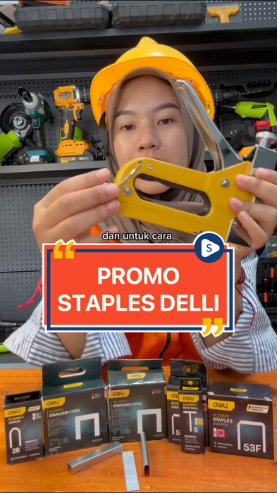 Promo staples #DiskonRacun #DiskonShopeeVideo #promomurah #promoshoope #staplestembak #staplestembakmurah #isianstaples #isianstaplestembak