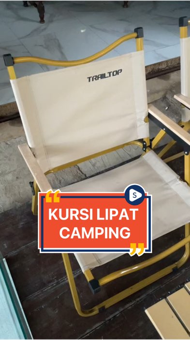 Kursi lipat camping#shopeevideo #RacunShopee #SpillRacunShopee #SpillBawaBerkah #kursilipatcamping #kursilipatportable #kursilipattrailtop #kursilipat