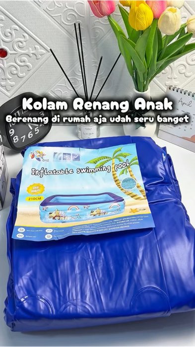 Kolam renang ukuran 210 cm #kolamrenanganak #kolamanak #ibudanbalita #mainanair #SpillBawaBerkah #PromoNonStop #ShopeeHaul #ShopeeCOD